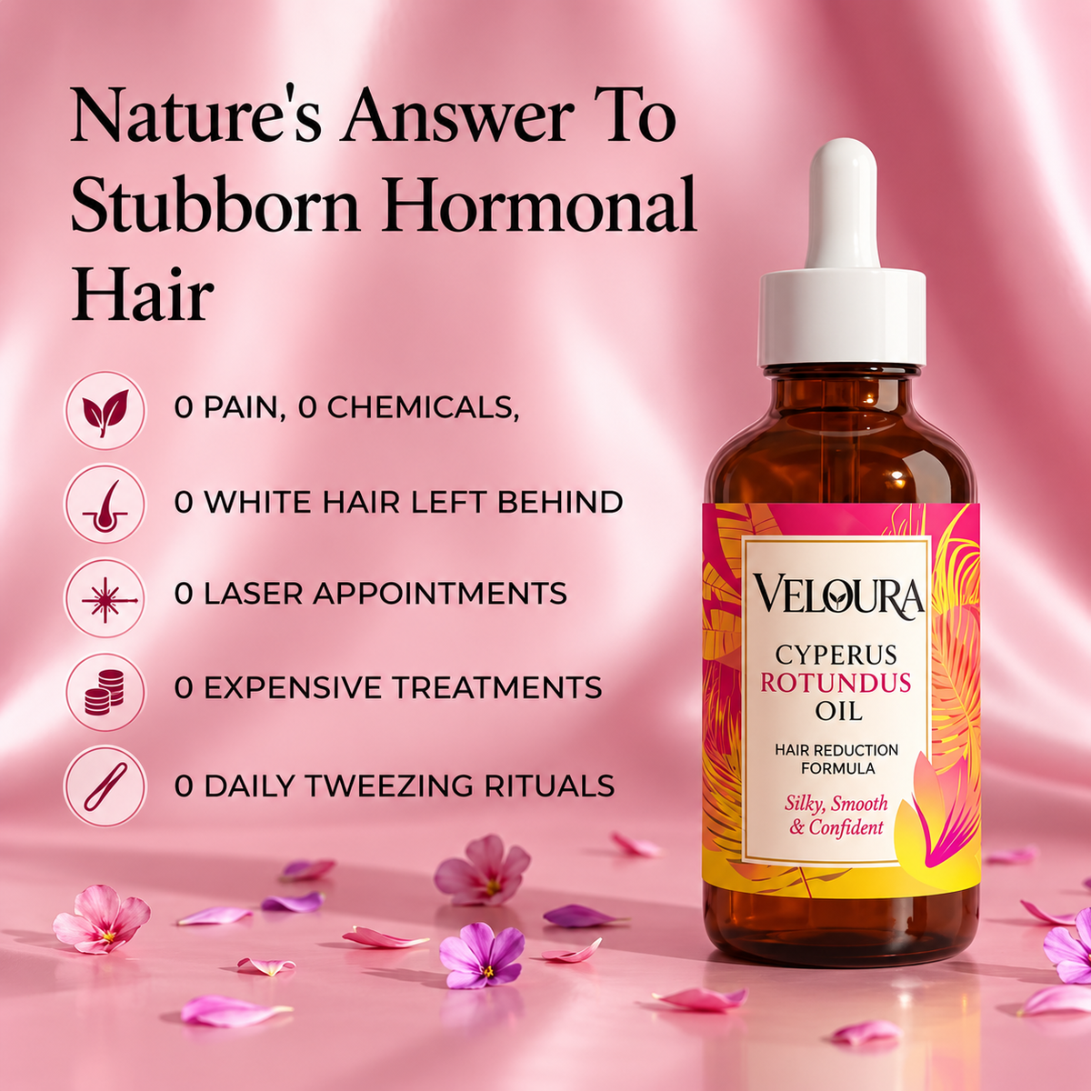 Veloura Cyperus Hair Removal Oil